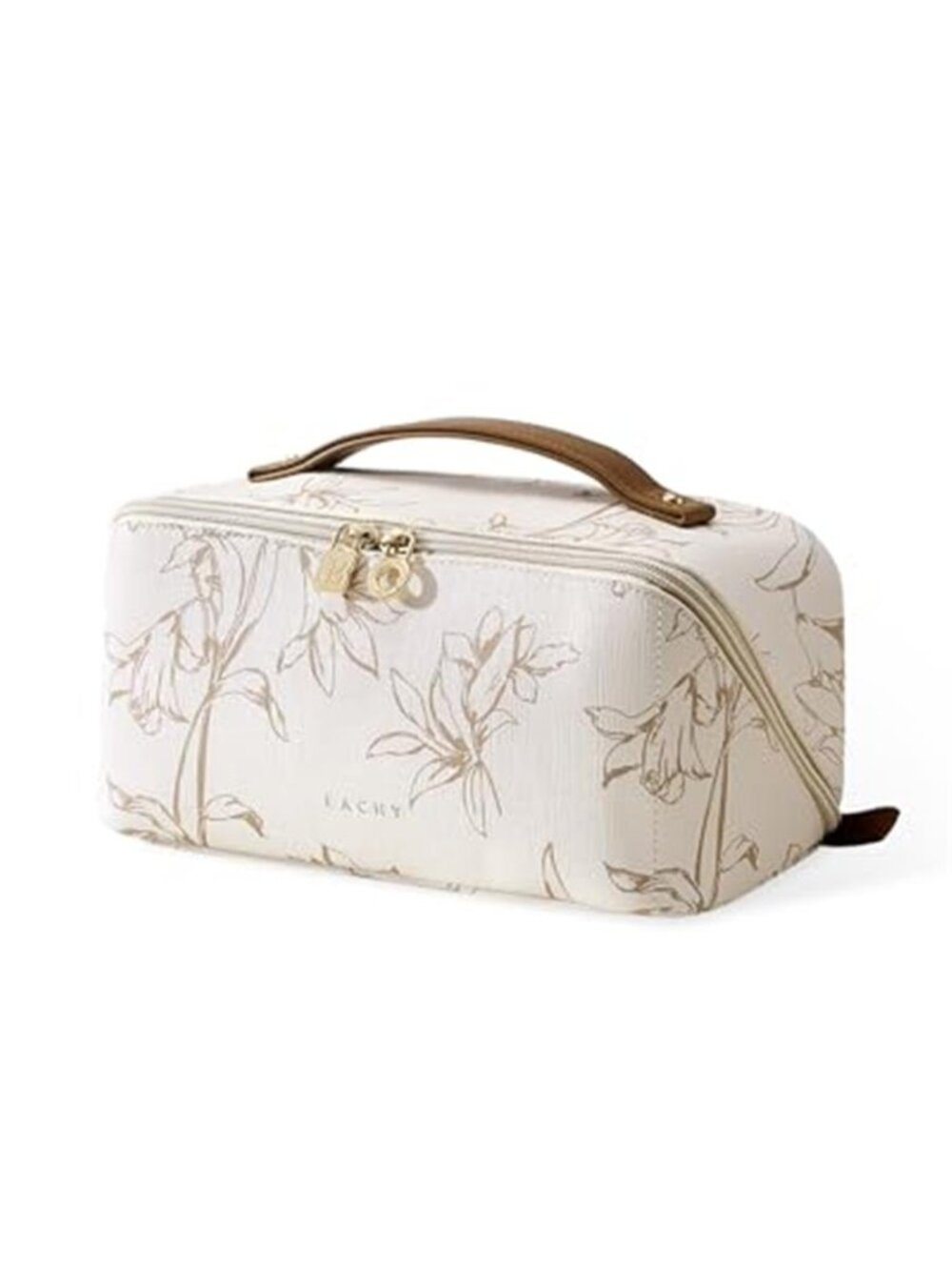Travel Makeup Bag Cosmetic Organizer Waterproof Toiletry Case Brush Storage